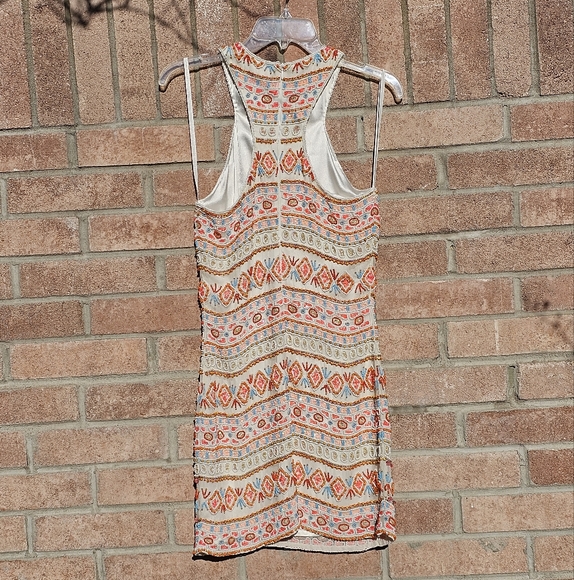 NWT Parker Mariah beaded mini dress - Picture 2 of 13